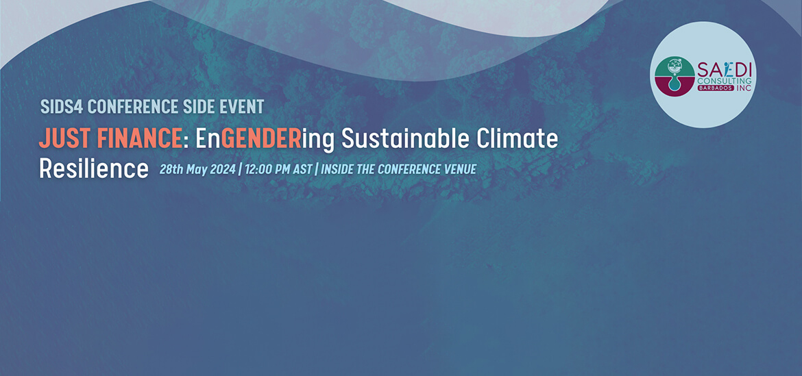 JUST FINANCE: EnGENDERing Sustainable Climate Resilience | 